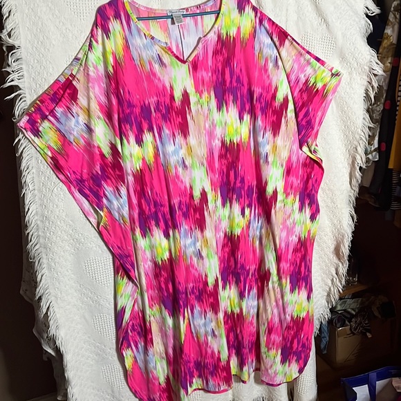 Mumu House Dress Tye Dye Osfm - Picture 1 of 3
